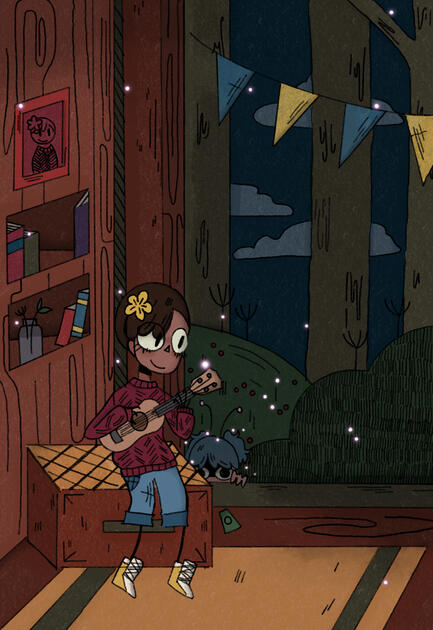 Ukulele (Illustration)